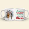 Falling In Love Is Easy? Staying In Love Is Special- Personalized Coffee Mug- Gift For Him/ Gift For Her- Christmas Gift- Old Couple Coffee Mug