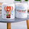 Falling In Love With You Is My Greatest Adventure - Personalized Couple Mug - Gift For Couple