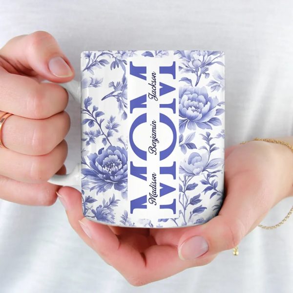 Family First, Always - Family Personalized Custom Mug - Mother's Day, Gift For Mom, Grandma
