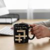Family Forever Linked Together Crossword Puzzle Art Personalized Mug, Gift For Brothers, Sisters, Siblings, Family