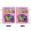 Family Forever Television And Cartoon Design - Personalized Custom Coffee Mug - FAM397_MG