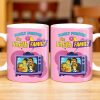 Family Forever Television And Cartoon Design - Personalized Custom Coffee Mug - FAM397_MG