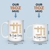 Family Is Where Life Begins And Love Never Ends - Family Personalized Custom Mug - Christmas Gift For Family Members