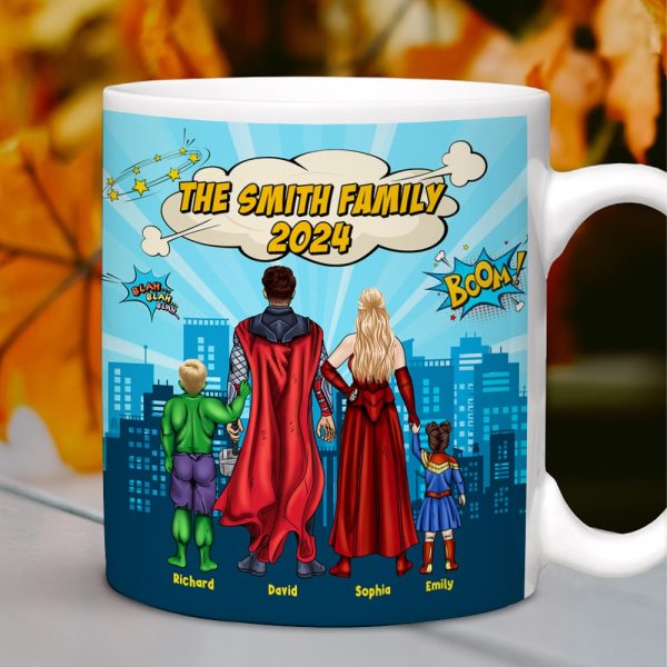 Family-Personalized White Edge-to-edge mug-Gift For Family- Family Coffee Mug-02acqn151223tm