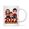 Family Sitting 2022 Christmas Personalized Mug