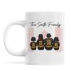 Family Team Sitting Hockey Personalized Mug, Canada Day Gift For Him, Gift For Husband, Gift For Family