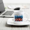 Family Team Sitting Hockey Personalized Mug, Canada Day Gift For Him, Gift For Husband, Gift For Family