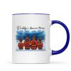 Family Team Sitting Hockey Personalized Mug, Canada Day Gift For Him, Gift For Husband, Gift For Family