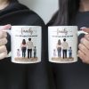 Family, Where Life Begins & Love Never Ends - Personalized Mug