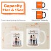 Family, Where Life Begins & Love Never Ends - Personalized Mug