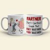 Fart Together Stay Together Personalized Couple Mug, Gift For Funny Couple