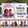 Fashion Girls Sisters Under Pink Tree Personalized Mug