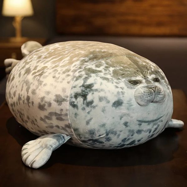 Fat Plush Seal Toy - Soft, Cute, and Perfect for Snuggling! Ideal Gift!