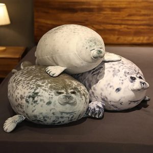 Fat Plush Seal Toy - Soft, Cute, and Perfect for Snuggling! Ideal Gift!