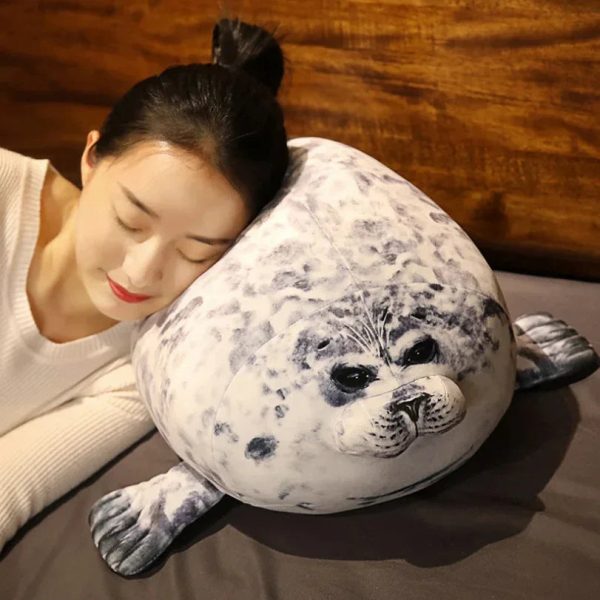 Fat Seal Plush Toy Soft Stuffed Animal Pillow