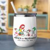 Father And Children 02QHDT230323 Personalized Black Coffee Mug