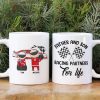 Father And Son Racing Partners For Life Personalized Mug, Gift For Family