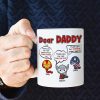 Father, Best Dad Ever, Personalized Mug, Gifts For Dad, 01OHPO190523