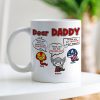 Father, Best Dad Ever, Personalized Mug, Gifts For Dad, 01OHPO190523