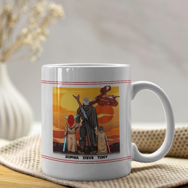 Father, Best Dad Ever, Personalized Mug, Gifts for Dad, 03DNPO190523HH