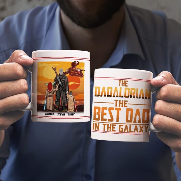 Father, Best Dad Ever, Personalized Mug, Gifts for Dad, 03DNPO190523HH