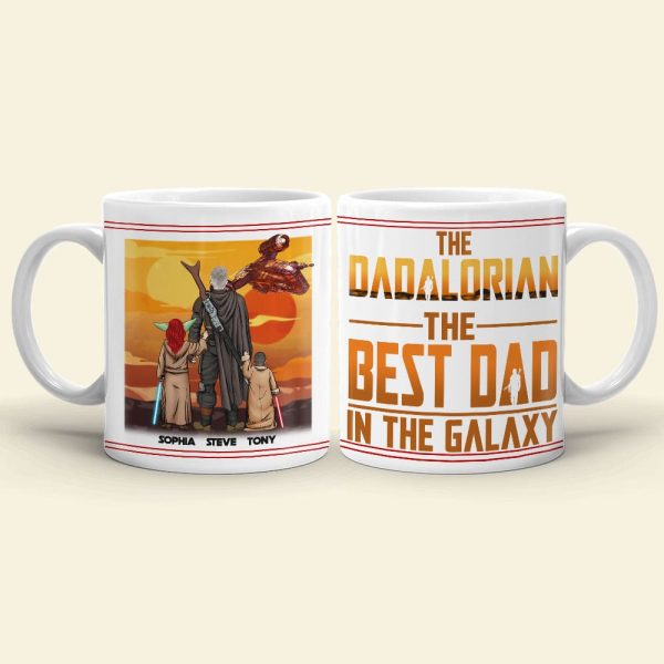 Father, Best Dad Ever, Personalized Mug, Gifts for Dad, 03DNPO190523HH