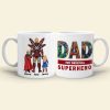 Father, Best Dad Ever, Personalized Mug, Gifts For Dad, 03HTPO180523TM