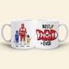 Father, Best Dad Ever, Personalized Mug, Gifts For Dad, 03NAHU310523