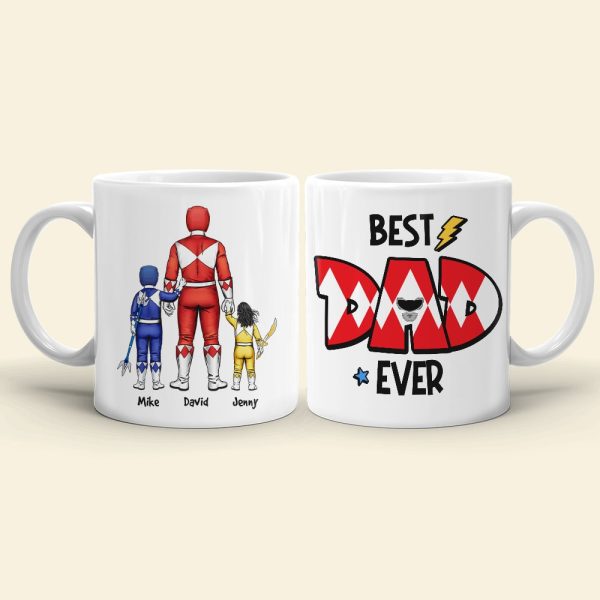 Father, Best Dad Ever, Personalized Mug, Gifts For Dad, 03NAHU310523
