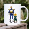 Father, Best Dad Ever, Personalized Mug, Gifts For Father, 06NAHU310523HH