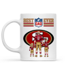 Father & Children Custom Sports Team - Personalized Mug - Gifts For American Football Lover | TM12 HN02
