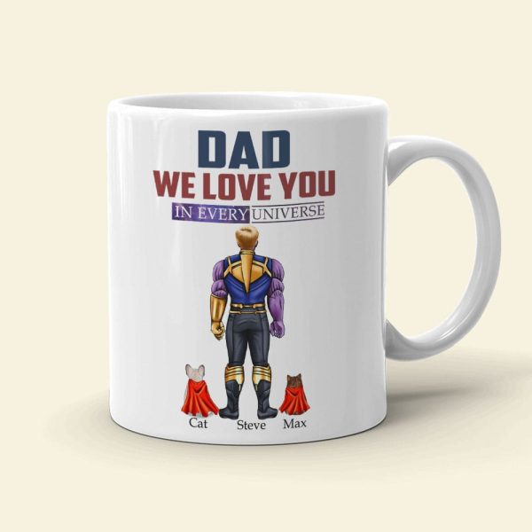 Father, Dad I Love You, Personalized Mug, Gifts For Dad, 03DNPO060523TM
