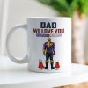 Father, Dad I Love You, Personalized Mug, Gifts For Dad, 03DNPO060523TM