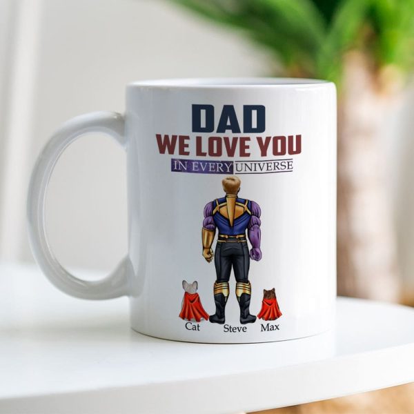Father, Dad I Love You, Personalized Mug, Gifts For Dad, 03DNPO060523TM