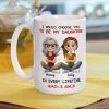 Father-Daughter Personalized Mug - Heartwarming Gift