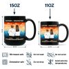 Father & Daughter Son Unbreakable Bond - Personalized Black Mug