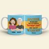 Father Day Amazing! - Personalized White Mug - Gift For Dad - Family Guys