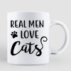 Father Of Cats Old Man Personalized Mug