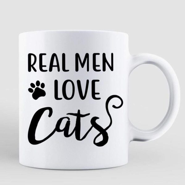 Father Of Cats Old Man Personalized Mug