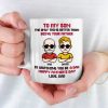 Father Son Team Forever - Family Personalized Custom Mug - Father's Day, Gift For Son