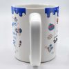 Father, You May Hold Our Hands For A While But Hold Our Hearts Forever, American Flag Balloon, Top Hat - Personalized Custom Coffee Mug - DAD111_MG