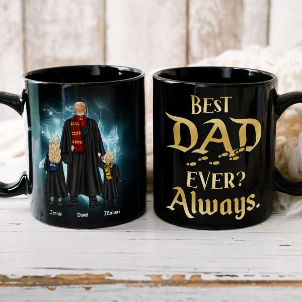 Father's Day- 02DNHN080523TM Personalized Black Mug