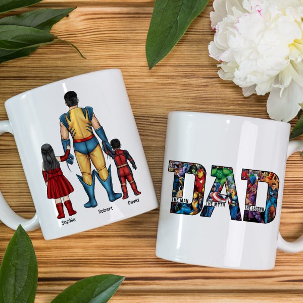 Father's Day- DR-WHM-01acqn040523tm Personalized Coffee Mug