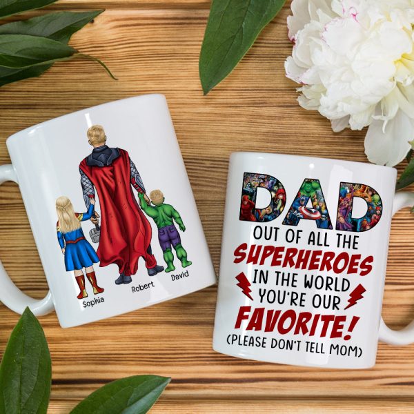 Father's Day DR-WHM-01dnqn2804tm Personalized Coffee Mug