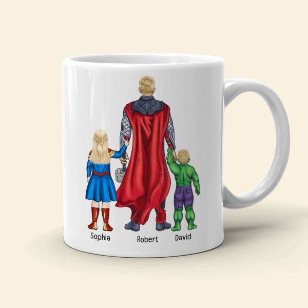 Father's Day DR-WHM-01dnqn2804tm Personalized Coffee Mug