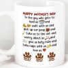 Fathers Mothers Day From Dog Personalized Custom Dog Mug C233