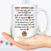 Fathers Mothers Day From Dog Personalized Custom Dog Mug C233
