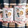 F*ck Valentine's Day I Love You Every Day - Fun Naughty Valentines Gifts For Her, Wife, Husband - Personalized Mug