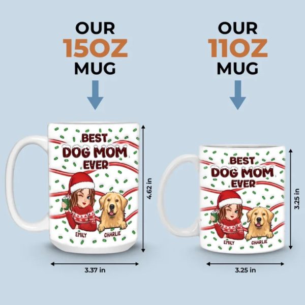Feline Jolly This Christmas - Dog & Cat Personalized Custom 3D Inflated Effect Printed Mug - Christmas Gift For Pet Owners, Pet Lovers