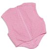 Feminine Crinkled Cutout Corset Low Rise Mini Skirt Two Piece Dress - Pink